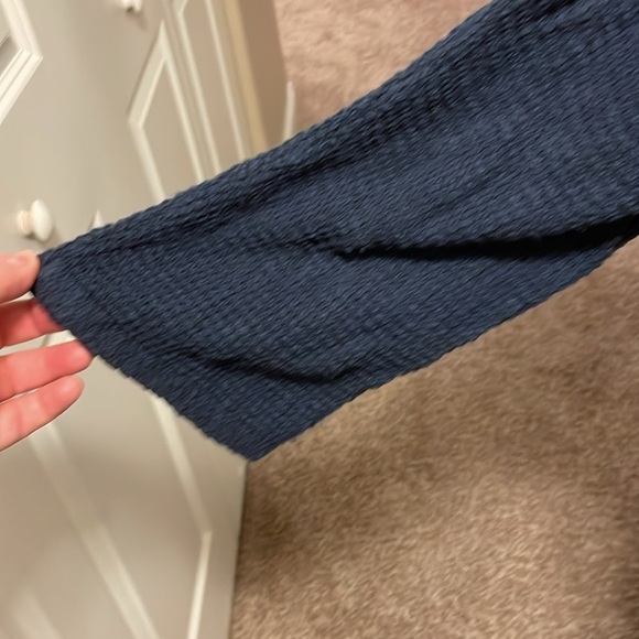 EUC Caslon women’s fringe open cardigan in blue size XL​​​ - Picture 3 of 7